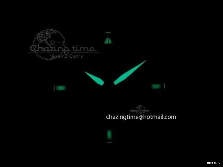 MIROTIME 0128 Pilot Chrono IW388003 Real Ceramic V6F Best Edition Green Markers On Black Nylon Strap A Effortless 7283